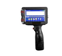 Impresora portátil de 12,7/25,4mm, código de lote de barras QR, fecha, número, logotipo, fecha de caducidad, impresora de inyección de tinta portátil en 24 idiomas Secado rápido para etiquetado y codi