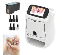 Impresora portátil de uñas pintadas en 3D, impresora de uñas con pantalla táctil, precisión de 1200DPI, for hogar o salón
