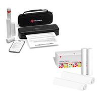 Impresora portátil M834 y 4 Rollos de Papel térmico A4