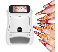 Impresora PortáTil Para UñAs: Con Wifi, MáQuina De ImpresióN De UñAs Con Pantalla TáCtil 3D Para Uso DoméStico En Salones De UñAs, Pintura Hd, Impresora De UñAs Inteligente AutomáTica