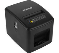 Impresora térmica appPOS80AM de 80 mm USB/RJ11 (negra) - APROX.