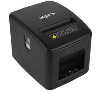 Impresora térmica appPOS80AM-USBLAN de 80 mm USB/Ethernet/RJ11 (negra) - APROX.
