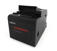 Impresora de Tickets Approx appPOS80WIFI+LAN/ Térmica/ Ancho papel 58 y 80mm/ USB-WiFi-LAN-RS232-RJ11/ Negra