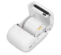Impresora Térmica de Etiquetas Bluetooth, Impresora Térmica Portátil de Etiquetas de Ropa con Impresión Térmica de 203 PPP con 1 Rollo de Papel, Batería Recargable de 1200 MAh