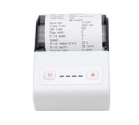 Impresora Térmica de Recibos de 58mm USB + Bluetooth - Solución de Impresión POS Portátil White+Grey