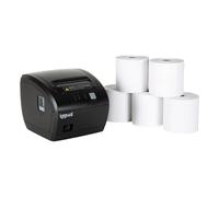 Impresora Térmica Ethernet iggual TP7001 Kit 5 Rollos Corte Automático