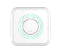 Impresora térmica inalámbrica BT de 200 dpi, etiqueta fotográfica, impresión de preguntas incorrectas con 1 rollo de conexión USB de papel