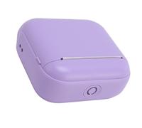 Impresora Térmica Portátil de Etiquetas, Máquina Fabricante de Etiquetas Bluetooth, Impresora de Pegatinas de Bolsillo Pequeña de 203 PPP con Rollo de Papel para Facturas, Notas