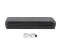 Impresora Térmica Portátil de Viaje Inalámbrica Bluetooth 203dpi 2600mAh Recargable A4 Impresora Móvil sin Tinta con 1 Rollo de Papel para Teléfono PC
