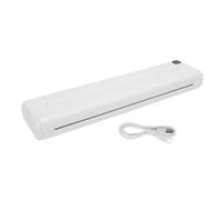 Impresora Térmica Portátil sin Tinta, Conexión Bluetooth, Tamaño Compacto para iOS para Teléfono Android con Control de Aplicaciones, Plantillas