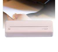 Impresoras portátiles inalámbricas para viajes, impresora de transferencia térmica A4, impresora térmica compacta para uso doméstico sin tinta, compatible con papel de 210 mm/110 mm, para oficina A
