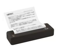 Impresoras portátiles inalámbricas para viajes, impresora de transferencia térmica A4, impresora térmica compacta para uso doméstico sin tinta, compatible con papel de 210 mm/110 mm, para oficina B