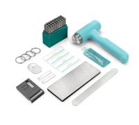 ImpressArt - Kit de estampado de metal, incluye todas las herramientas esenciales de estampado de metal para hacer joyas y proyectos hechos a mano (Homeroom 2, kit básico)