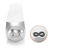ImpressArt - Sello de Metal con símbolo Infinito, 6 mm