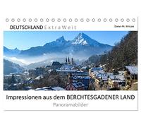 Impressionen aus dem Berchtesgadener Land (Tischkalender 2026 DIN A5 quer), CALVENDO Monatskalender: Die Perle der Alpen empfängt seine Besucher mit ... und bayerischer Gastlichkeit