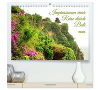 Impressionen einer Reise durch Bali (hochwertiger Premium Wandkalender 2026 DIN A2 quer), Kunstdruck in Hochglanz: Bali, die westlichste der kleinen ... ihrer Schönheit Touristen aus aller Welt an.