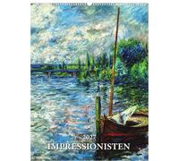 Impressionisten 2027: Kunstkalender 42x56 cm mit Meisterwerken von Monet, Renoir, Degas und Co. und sprachneutralem Kalendarium