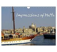 Impressions of Malta (Wall Calendar 2026 DIN A4 landscape), CALVENDO 12 Month Wall Calendar: Beautiful archipelago of Malta, Gozo & Comino