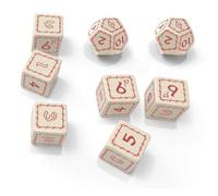 Impressions The One Ring Juego de dados RPG, color blanco