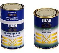 Imprimación Epoxi Titan Yate 750 ml + Diluyente para yates Titan Yate 1 L
