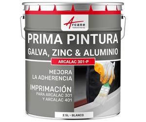 Imprimación Galva Alu Zinc Antióxido - ARCALAC 301-P 2,5 L