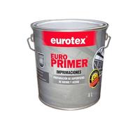 Imprimación Sintética para Hierro y Acero - Protección y Preparación de Superficies de Metal - Gris (Ral-7037), 5 kg