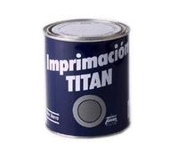 Titan 060304334 Bote Pintura Imprimación, Gris, 750 ml