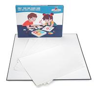 Imprime tu propio juego de mesa - 1 tablero de juego (41,3 cm x 41,3 cm) con hojas de pegatinas imprimibles - Crea tu propio juego de mesa, juegos de mesa DIY para la familia