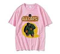 Imprimir Camiseta MF Doom Increíble Camisetas Manga Corta Puro Algodón Hombres Mujeres Hip Hop Manga Corta Camiseta Hombre De Gran Tamaño Ropa De Calle Tops