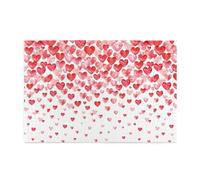 Imprimir Corazones Rojos cayendo, Rompecabezas de 1000 Piezas, Rompecabezas de Madera para Toda la Familia, decoración de Pared para Adultos y Adolescentes.