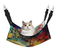 Imprimir Nota Musical de Madera Colorida,Hamaca Colgante para Gatos, Suave, de Doble Cara, para Perros pequeños y Mascotas.,M