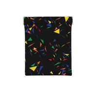 Imprimir Triángulos Abstracto Confeti, Squeeze Top Wallet Bolsa de Almacenamiento para Mujer Monedero pequeño Bolsa de Cambio
