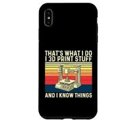 Imprimo Cosas en 3D y sé Cosas - Friki de la impresión 3D Carcasa para iPhone XS MAX