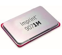 Imprint 9071 - Tampón para tinta, color rojo | Ideal para sellos de mano Trodat Classic, tamaño de cojín 9 x 5 cm