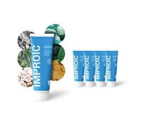 IMPROIC Pasta de dientes para implantes dentales (3 unidades) | Con microplata médica y sustancias naturales | Protege eficazmente los dientes y los implantes dentales