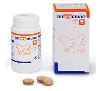 Impromune Suplemento Inmunológico para Perros y Gatos - 40 Comprimidos | Refuerzo de Defensas, Apoyo Inmunitario y Recuperación en Procesos Infecciosos o Inmunosupresión