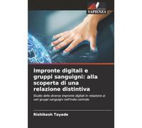 Impronte digitali e gruppi sanguigni: alla scoperta di una relazione distintiva: Studio delle diverse impronte digitali in relazione ai vari gruppi sanguigni nell'India centrale