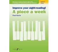 Mejora la lectura a primera vista – Una pieza semanal Piano Grado 2 – Piezas para lectura de notas