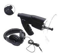 Improved Long-Range Listening Device with Directional Parabolic Microphone & 8X Monocular Telescope for Scientists & Nature Explorers