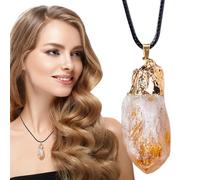 Improved Protection: Our crystal pendant helps protect you from negative thoughts or spiritual attacks, promoting positive effects and enhancing your overall well-being. With its powerful energy, main