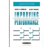 Improving Performance: How to Manage the White Space on the Organization Chart (Jossey Bass Business & Management Series)