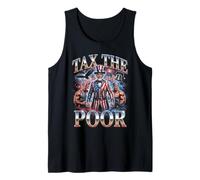 Impuestos El pobre tío Sam sátira política Camiseta sin Mangas