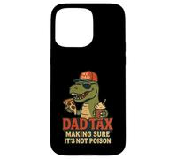 Impuestos para papá asegurándose de que no sea veneno T-Rex Dad Tax Carcasa para iPhone 15 Pro Max