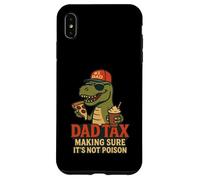 Impuestos para papá asegurándose de que no sea veneno T-Rex Dad Tax Carcasa para iPhone XS Max