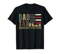 Impuestos para papás asegurándose de que no sea veneno, bandera de Estados Unidos, impuesto para papá Camiseta