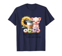 Impulsado por carbohidratos de café y donas de Cerdo chismoso Camiseta