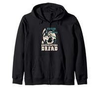 Impulsado por el café y el temor existencial Vintage Cartoon Reaper Sudadera con Capucha