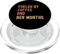 Impulsado por el café y los Meses de ber Otoño Temporada acogedora PopSockets PopGrip para MagSafe