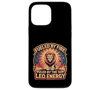 Impulsado por el fuego gobernado por Sun Powerful Leo Season Astrology Carcasa para iPhone 13 Pro Max