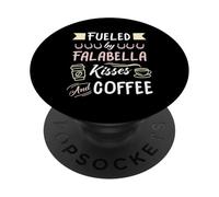 Impulsado por Falabella Besos y café Lindo Pony PopSockets PopGrip Adhesivo